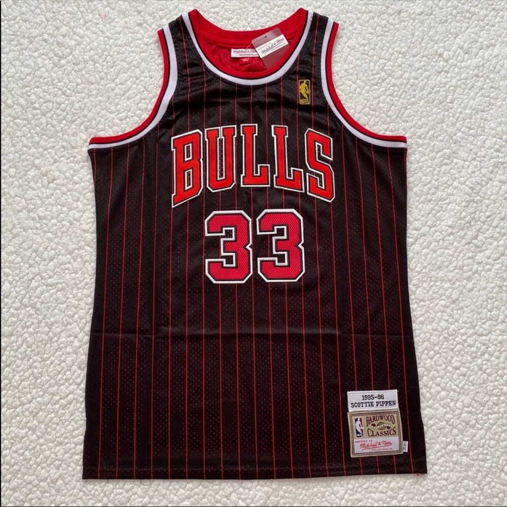 Scottie Pippen Chicago Bulls 1995 - 96 NBA Jersey